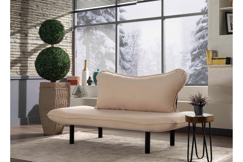 Annabelle Bäddsoffa 2-sits - Beige - Möbler - Vardagsrum - Bäddsoffor