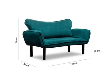 Annabelle Bäddsoffa 2-sits - Blågrön - Möbler - Vardagsrum - Bäddsoffor