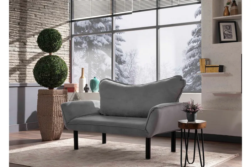 Annabelle Bäddsoffa 2-sits - Grå - Möbler - Vardagsrum - Bäddsoffor