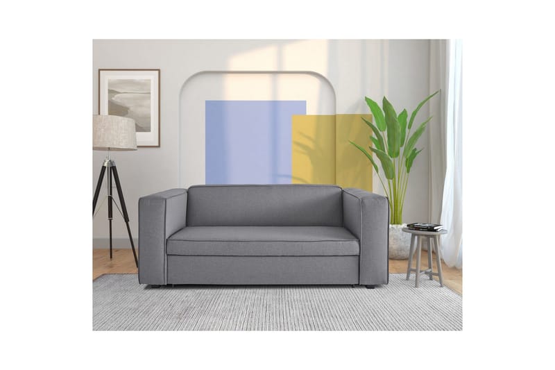 Asmund Bäddsoffa 3-sits - Grå - Möbler - Vardagsrum - Bäddsoffor