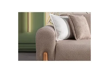 Astran Bäddsoffa 3-sits - Brun - Möbler - Vardagsrum - Bäddsoffor