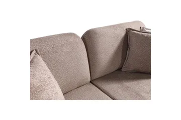 Astran Bäddsoffa 3-sits - Brun - Möbler - Vardagsrum - Bäddsoffor