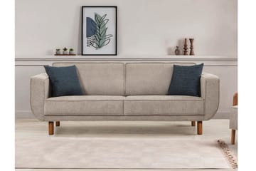 Austen 3-sits Bäddsoffa - Grå - Möbler - Vardagsrum - Bäddsoffor