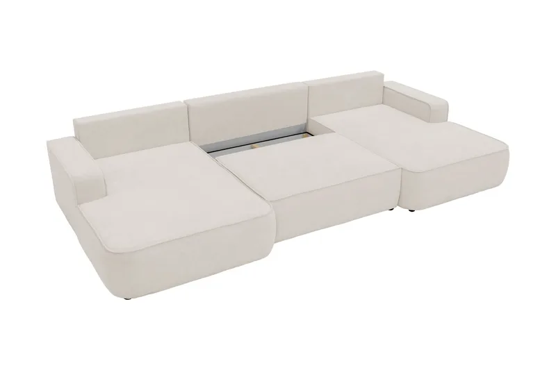 Avignon Bäddsoffa Dubbeldivan 5-sits - Beige - Möbler - Vardagsrum - Bäddsoffor - U bäddsoffa