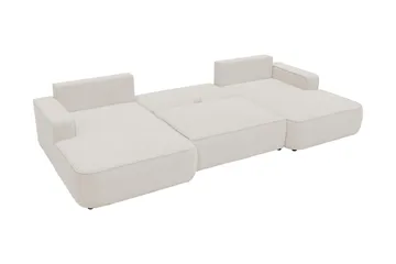 Avignon Bäddsoffa Dubbeldivan 5-sits - Beige - Möbler - Vardagsrum - Bäddsoffor - U bäddsoffa