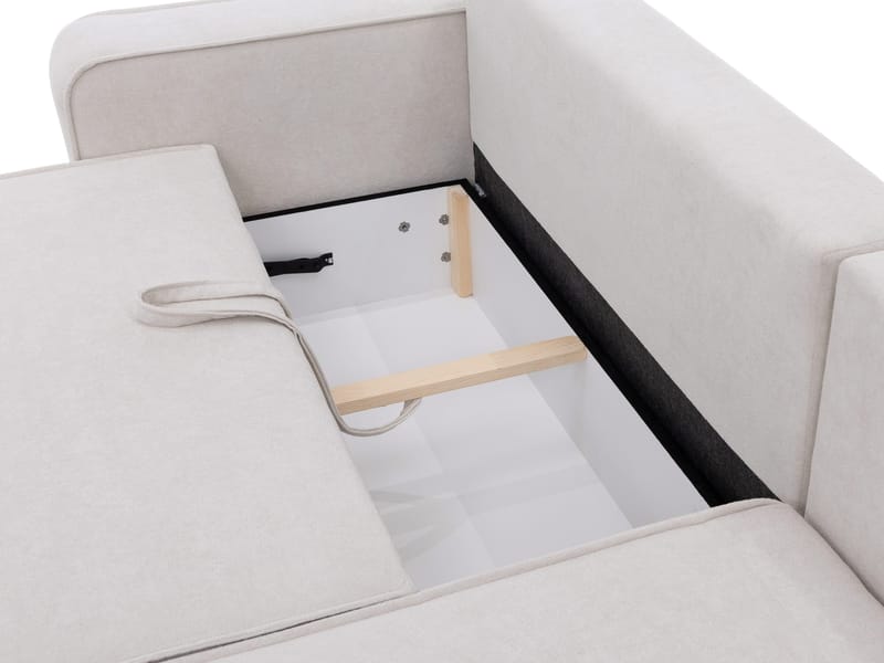 Avignon Bäddsoffa med Divan 3-sits - Beige - Möbler - Vardagsrum - Bäddsoffor
