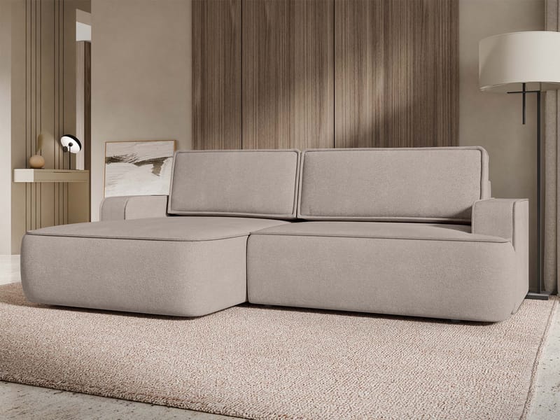 Avignon Bäddsoffa med Divan 3-sits - Beige - Möbler - Vardagsrum - Bäddsoffor