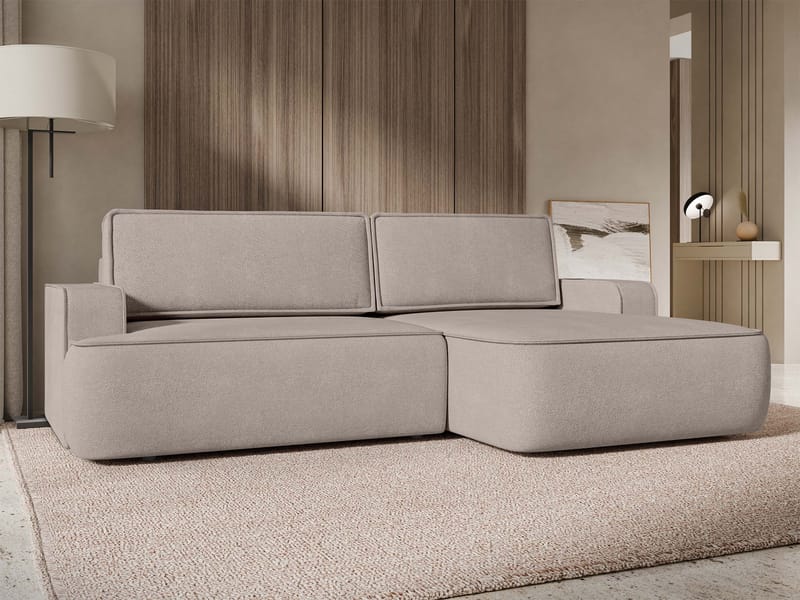 Avignon Bäddsoffa med Divan 3-sits - Beige - Möbler - Vardagsrum - Bäddsoffor
