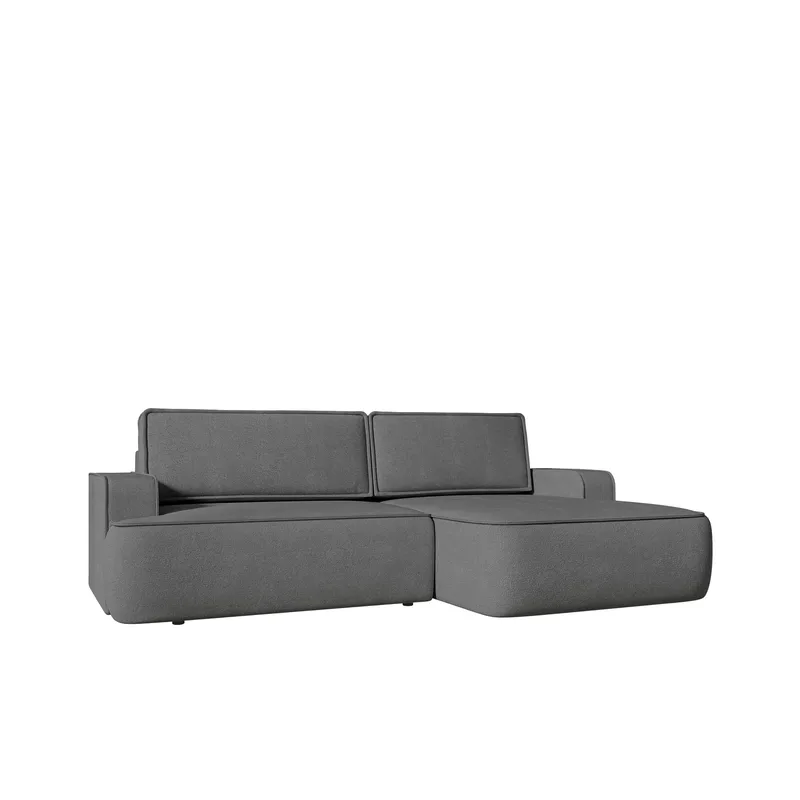 Avignon Bäddsoffa med Divan 3-sits - Grå - Möbler - Vardagsrum - Bäddsoffor