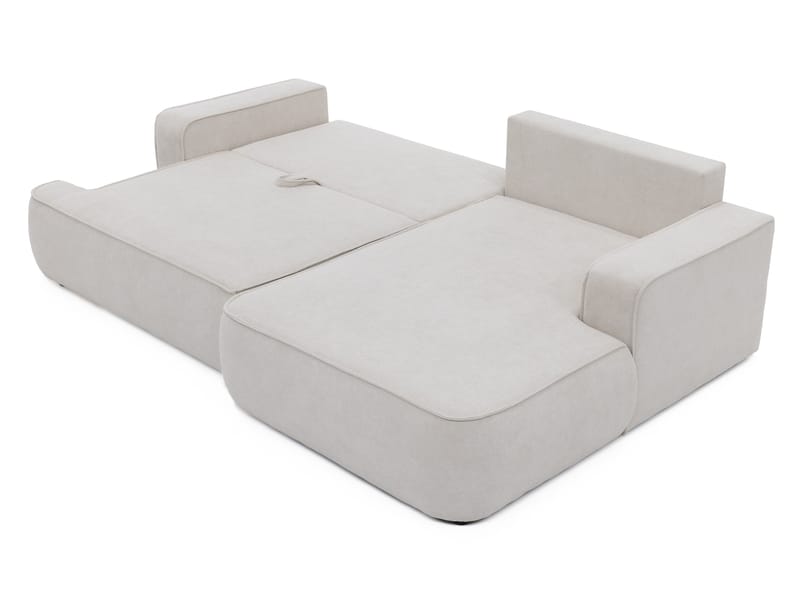 Avignon Bäddsoffa med Divan 3-sits - Vit - Möbler - Vardagsrum - Bäddsoffor