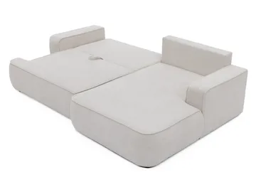 Avignon Bäddsoffa med Divan 3-sits - Vit - Möbler - Vardagsrum - Bäddsoffor