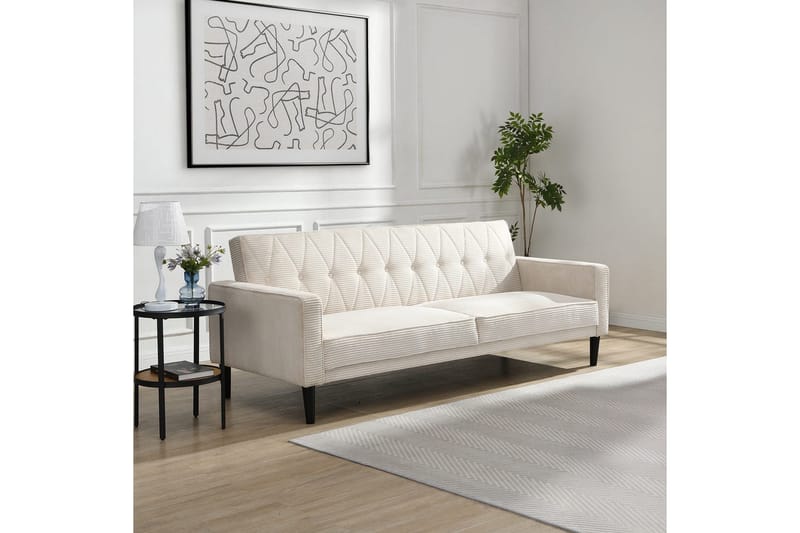Avon Bäddsoffa 3-sits - Vit - Möbler - Vardagsrum - Bäddsoffor