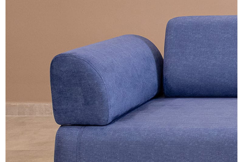 Awamoko Bäddsoffa 3-sits Blå - Möbler - Vardagsrum - Bäddsoffor