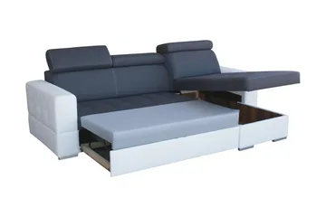 Azalea Divanbäddsoffa 265x175x101 cm - Grå - Möbler - Vardagsrum - Bäddsoffor
