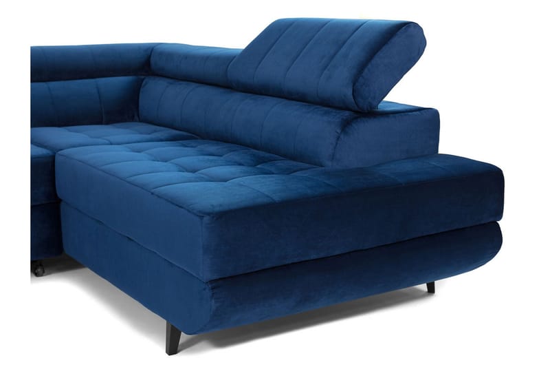 Azoulay Hörnsoffa Höger - Grå - Möbler - Vardagsrum - Bäddsoffor