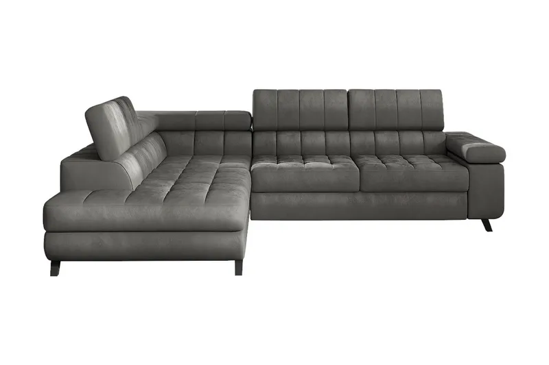 Azoulay Hörnsoffa Vänster, Grå