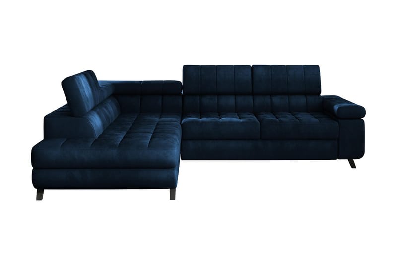 Azoulay Hörnsoffa Vänster - Mörkblå - Möbler - Vardagsrum - Bäddsoffor