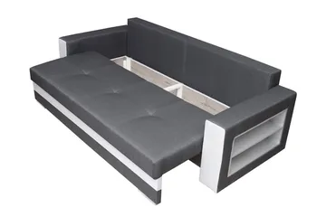 Bäddsoffa 236cm - Mörkgrå - Möbler - Vardagsrum - Bäddsoffor