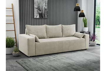 Bäddsoffa - Beige - Möbler - Vardagsrum - Bäddsoffor