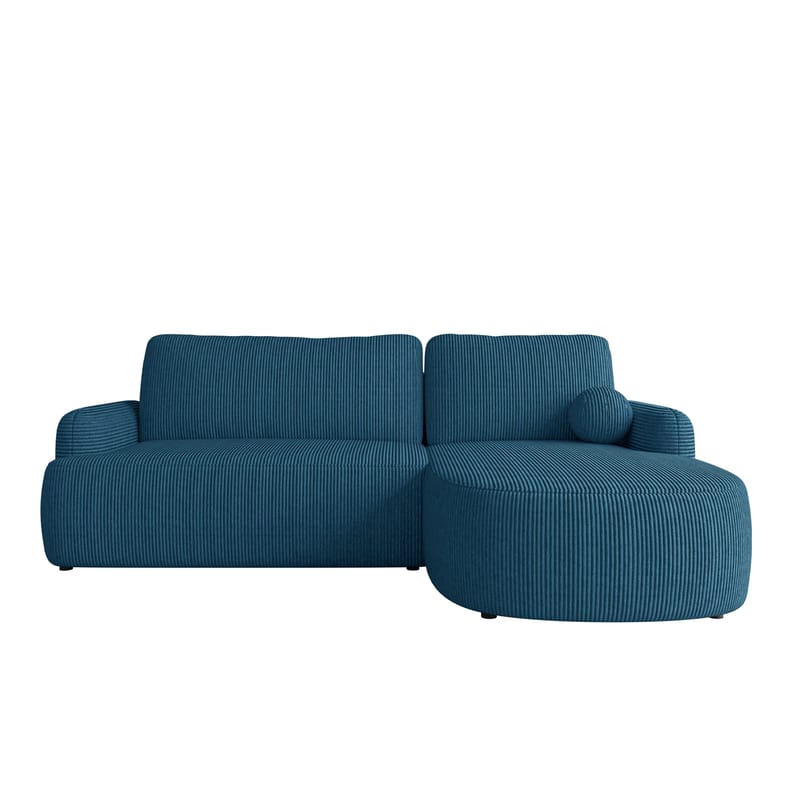 Branrel 3-sits Soffa med divan, blå