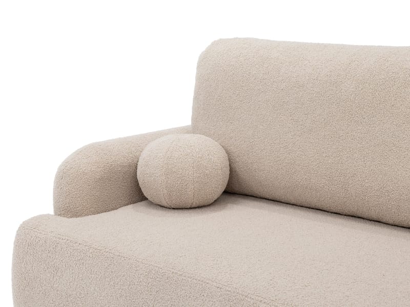 Branrel 3-sits Soffa med divan - rosa - Möbler - Vardagsrum - Bäddsoffor - Bäddsoffa divan