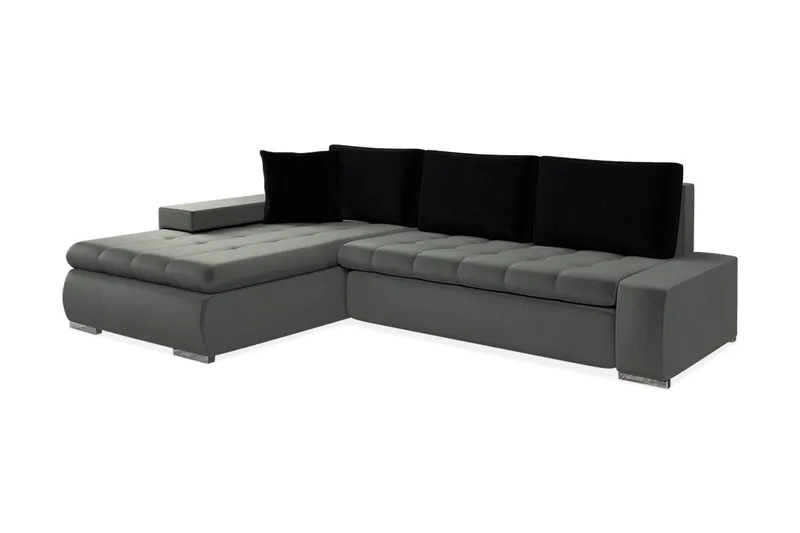 Cerys Bäddsoffa - Grå - Möbler - Vardagsrum - Bäddsoffor - Bäddsoffa divan