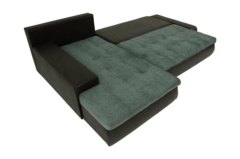 Cerys Divanbäddsoffa 265x185x85 cm Universal - Grå - Möbler - Vardagsrum - Bäddsoffor - Bäddsoffa divan