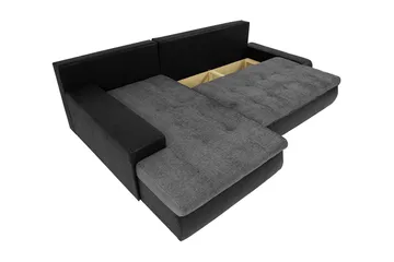Cerys Divanbäddsoffa 265x185x85 cm Universal - Grå/Vit - Möbler - Vardagsrum - Bäddsoffor - Bäddsoffa divan
