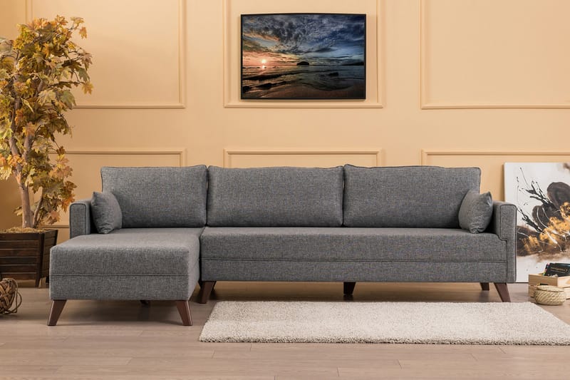 DENMARK Bäddsoffa  Grå - Möbler - Vardagsrum - Bäddsoffor - Bäddsoffa divan