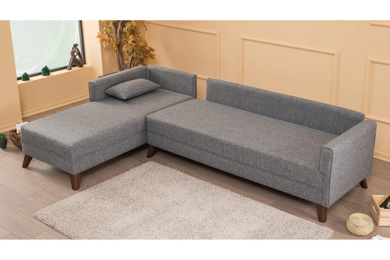 DENMARK Bäddsoffa  Grå - Möbler - Vardagsrum - Bäddsoffor - Bäddsoffa divan