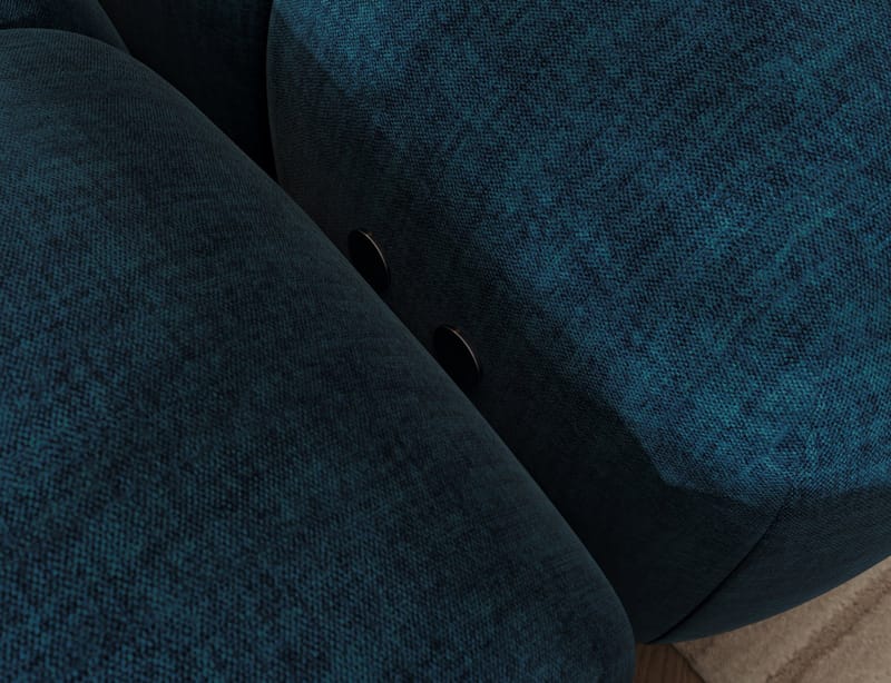 Levvi 3-sits Bubblig Bäddsoffa med Divan Vänster - Manhattan 40 - Möbler - Vardagsrum - Bäddsoffor - Bäddsoffa divan