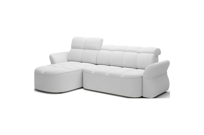 Sektionssoffa Eltap Beneth 301x115x185 cm - Paolli 01 Vit, Vänster - Möbler - Vardagsrum - Bäddsoffor - Bäddsoffa divan