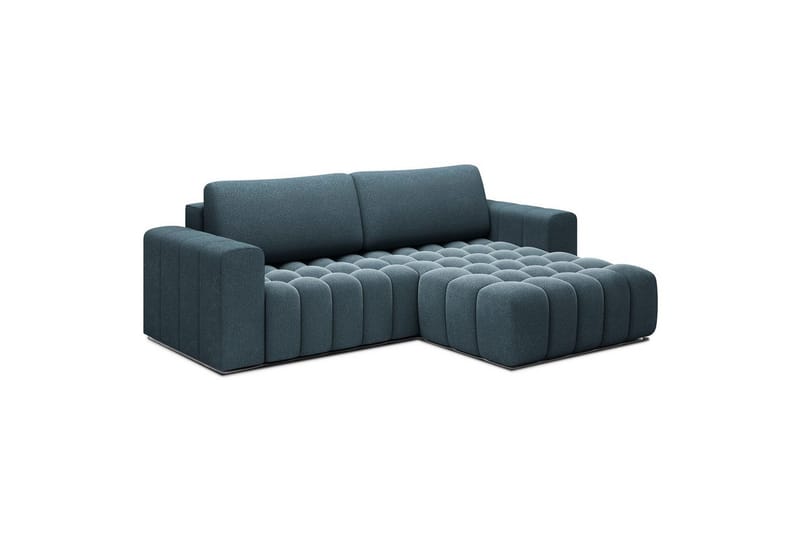 Sektionssoffa Eltap Bonett 250x175x92 cm - Jaffray 40, Blå, Höger - Möbler - Vardagsrum - Bäddsoffor - Bäddsoffa divan