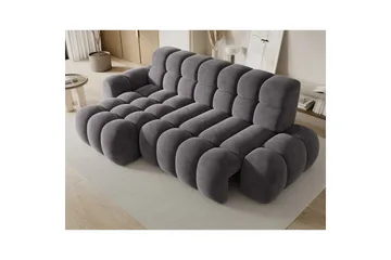 Sektionssoffa Eltap Ceedro 283x165x98 cm - Aura 04, Grå, Vänster - Möbler - Vardagsrum - Bäddsoffor - Bäddsoffa divan