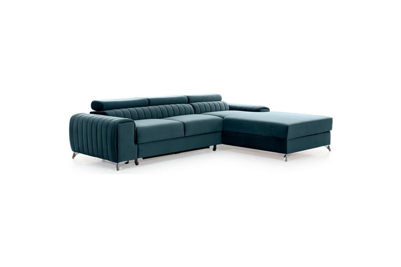Sektionssoffa Eltap Grayson 278x205x92 cm - Velvetmat 100, Höger - Möbler - Vardagsrum - Bäddsoffor - Bäddsoffa divan