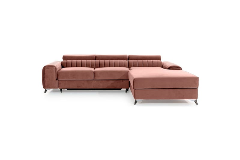 Sektionssoffa Eltap Grayson 278x205x92 cm, Velvetmat 24, Höger