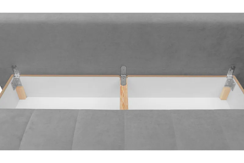 Bäddsoffa FABIO LED-belysning - Beige - Möbler - Vardagsrum - Bäddsoffor