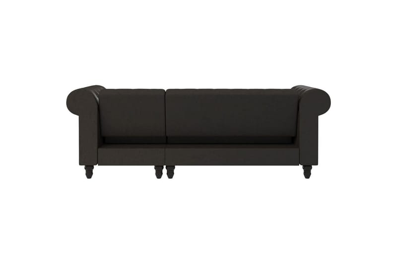 Bäddsoffa Felix 241x154x83 cm, Antracit, Mikrofiber/Trä/Metall - 241x154x83 cm, Antracit, Mikrofiber/Trä/Metall - Möbler - Vardagsrum - Bäddsoffor