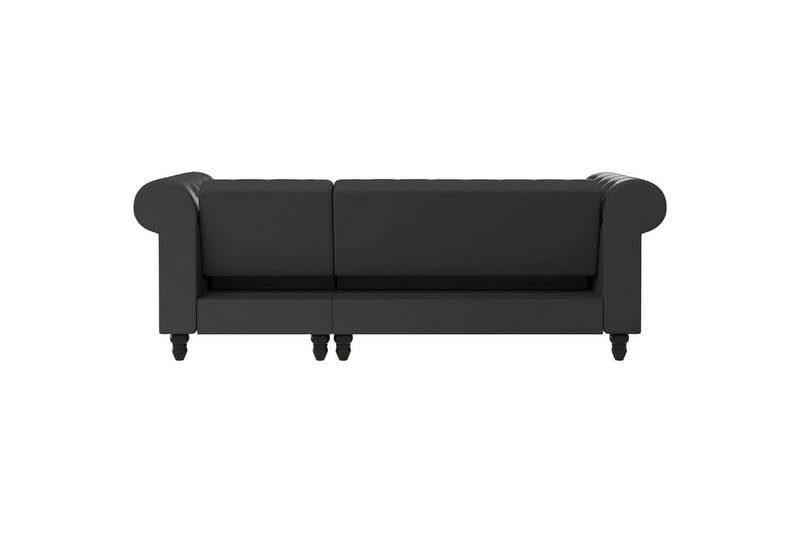 Bäddsoffa Felix 241x154x83 cm, Grå, PU/trä/metall - 241x154x83 cm, Grå, PU/trä/metall - Möbler - Vardagsrum - Bäddsoffor