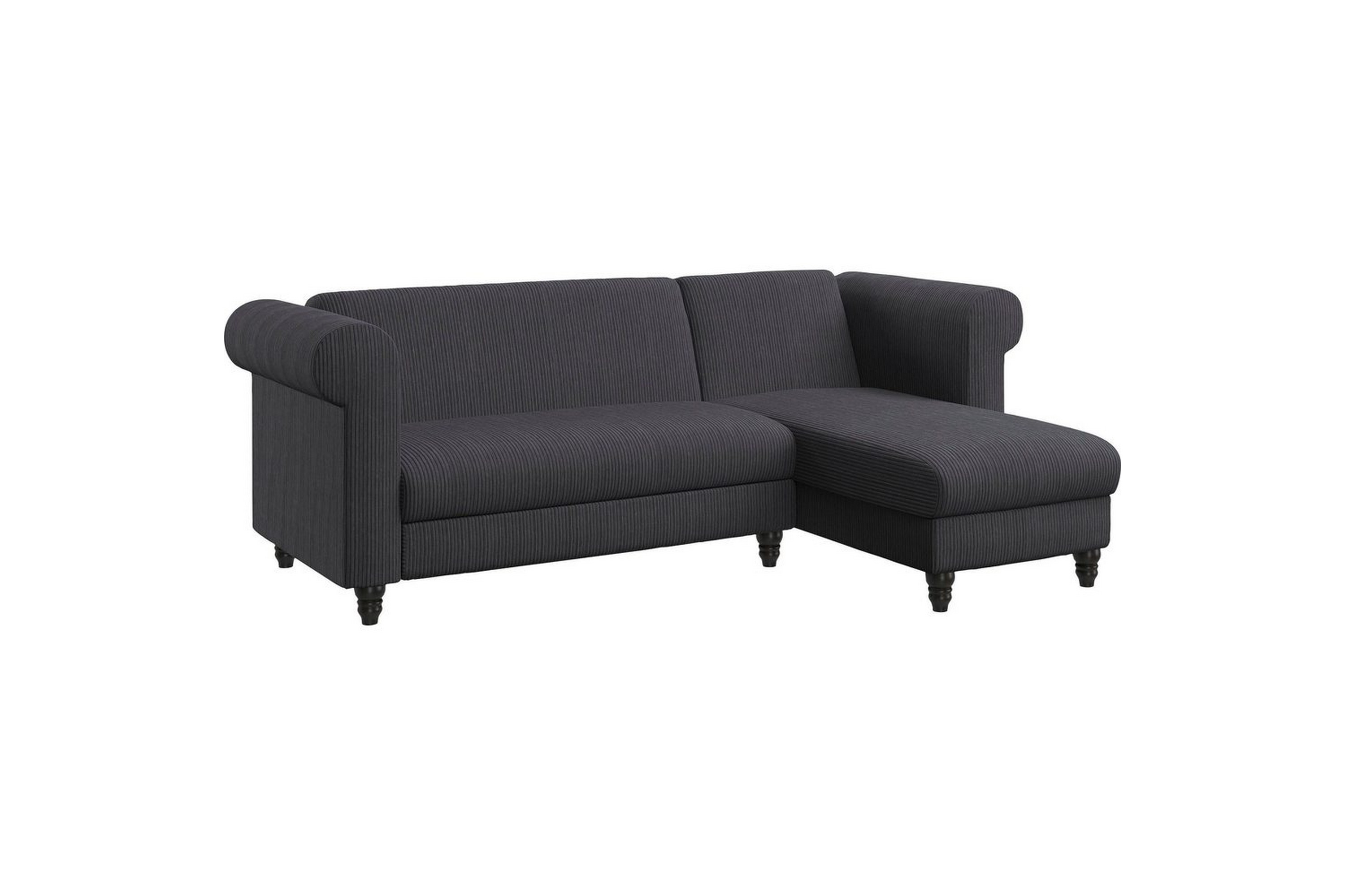 bäddsoffa felix ii 241x154x83 cm, antracit - 241x154x83 cm, antracit