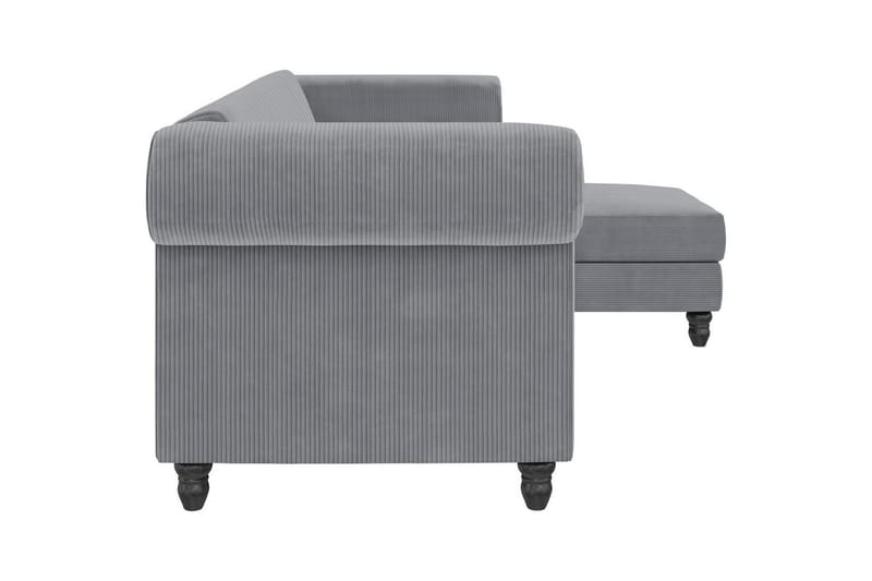 Bäddsoffa Felix II 241x154x83 cm, Grå - 241x154x83 cm, Grå - Möbler - Vardagsrum - Bäddsoffor
