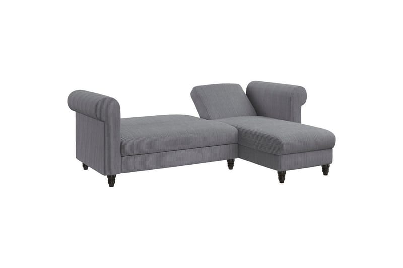 Bäddsoffa Felix II 241x154x83 cm, Grå - 241x154x83 cm, Grå - Möbler - Vardagsrum - Bäddsoffor