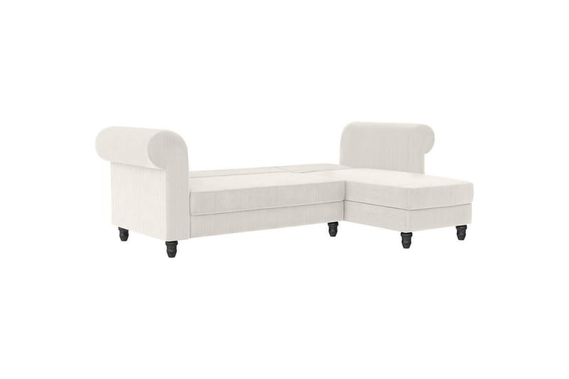 Bäddsoffa Felix II 241x154x83 cm, Kräm - 241x154x83 cm, Kräm - Möbler - Vardagsrum - Bäddsoffor