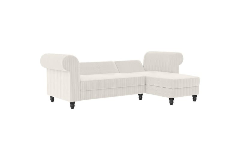 Bäddsoffa Felix II 241x154x83 cm, Kräm - 241x154x83 cm, Kräm - Möbler - Vardagsrum - Bäddsoffor