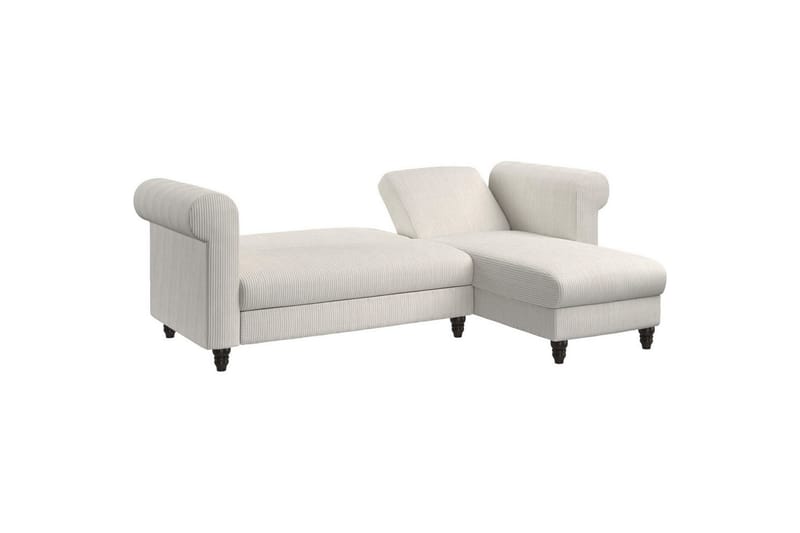 Bäddsoffa Felix II 241x154x83 cm, Kräm - 241x154x83 cm, Kräm - Möbler - Vardagsrum - Bäddsoffor