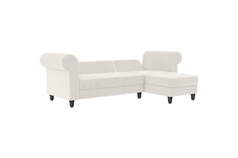 Bäddsoffa Felix II 241x154x83 cm, Kräm - 241x154x83 cm, Kräm - Möbler - Vardagsrum - Bäddsoffor