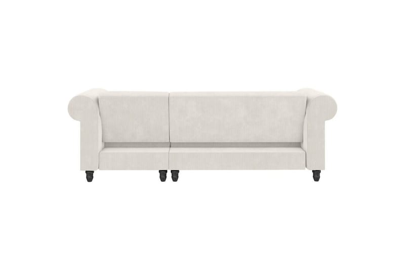 Bäddsoffa Felix II 241x154x83 cm, Kräm - 241x154x83 cm, Kräm - Möbler - Vardagsrum - Bäddsoffor