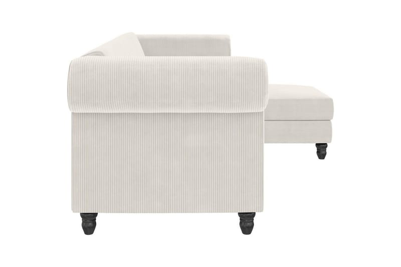 Bäddsoffa Felix II 241x154x83 cm, Kräm - 241x154x83 cm, Kräm - Möbler - Vardagsrum - Bäddsoffor