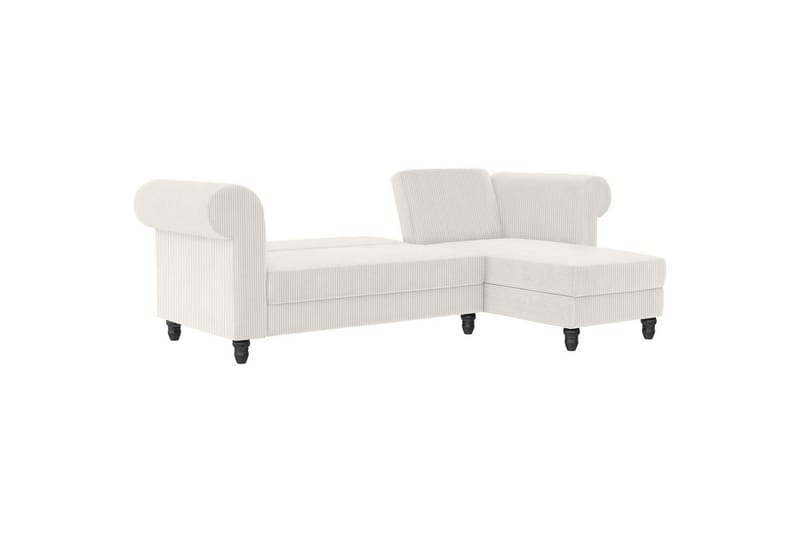 Bäddsoffa Felix II 241x154x83 cm, Kräm - 241x154x83 cm, Kräm - Möbler - Vardagsrum - Bäddsoffor
