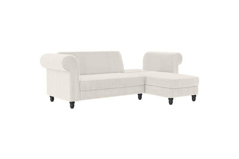 Bäddsoffa Felix II 241x154x83 cm, Kräm - 241x154x83 cm, Kräm - Möbler - Vardagsrum - Bäddsoffor